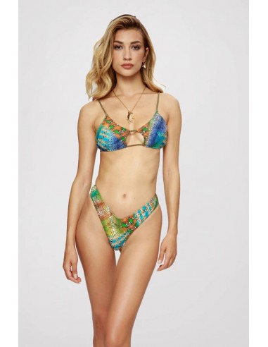 4GIVENESS - Bikini top e slip a v...