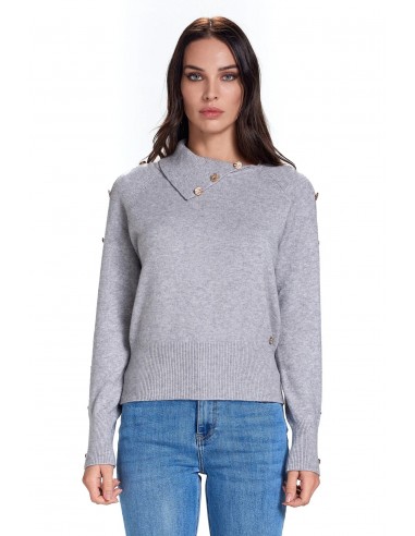 TAKE TWO - MAGLIA CON BOTTONI
